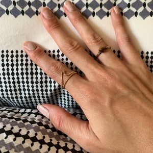 Gold Filled Wave Ring - Size 7